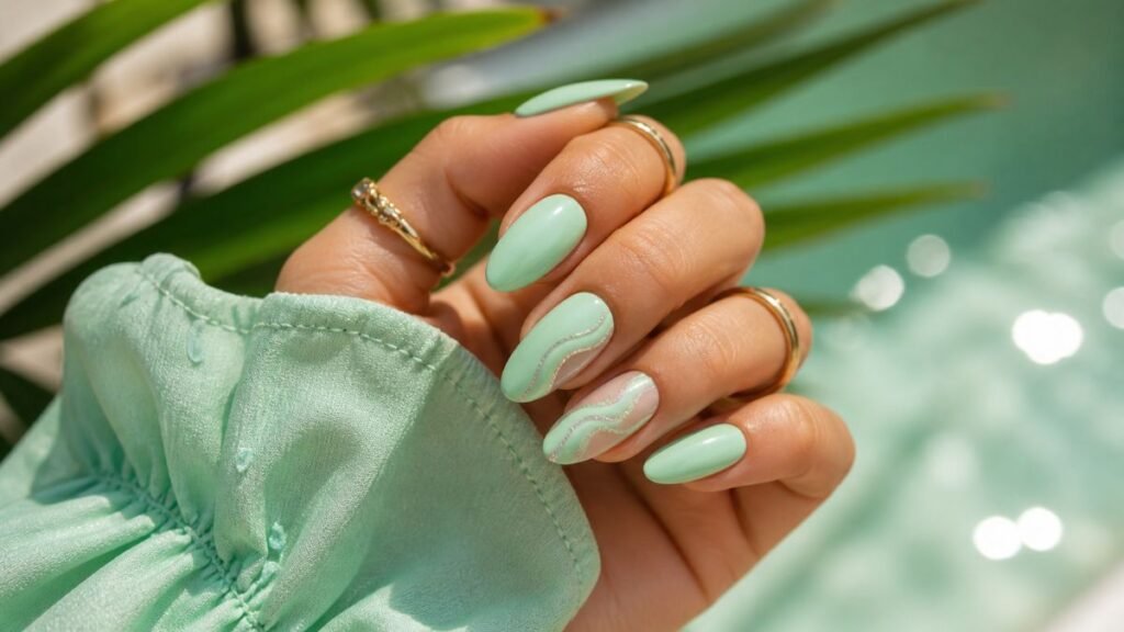 11 Mint Nail Ideas To Refresh Your Summer Look