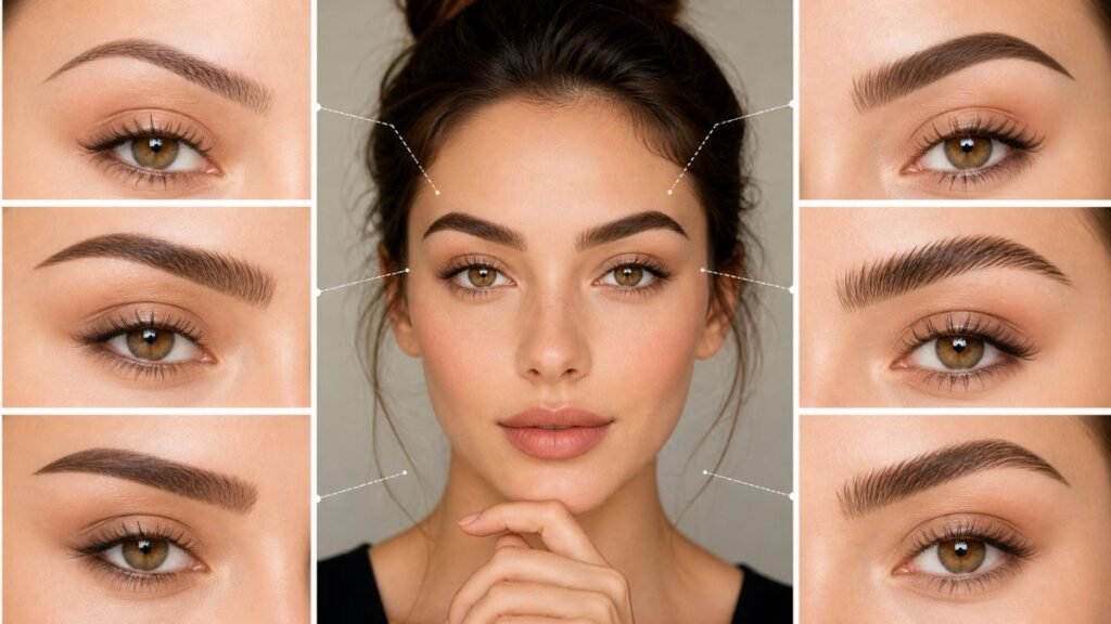 6 Eyebrow Shapes That Can Instantly Change Your Look—And How To Choose Yours